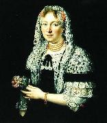 Andreas Stech, Portrait of a Patrician Lady from Gdansk.
